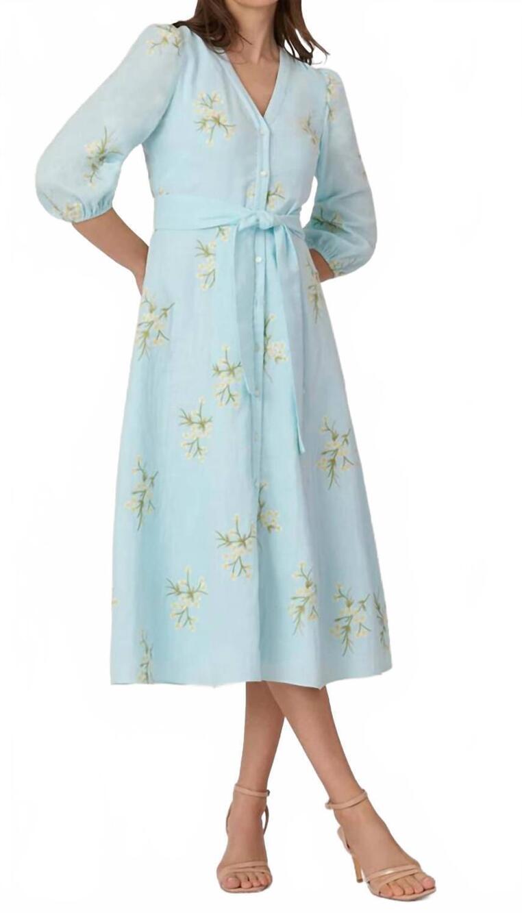 NEW SHOSHANNA tallen dress in sky blue